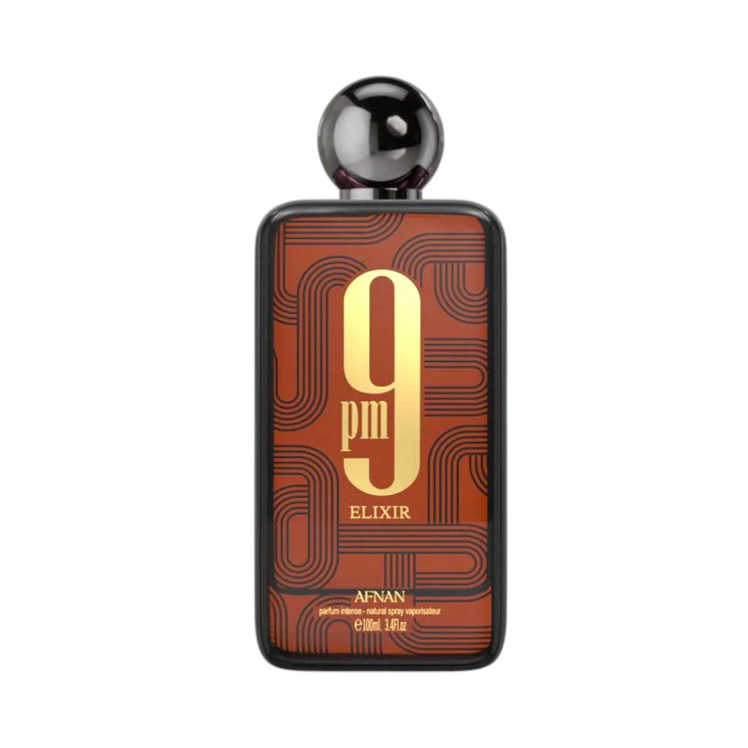 9PM Elixir 100ml Extrait de Parfum by Afnan – Spicy Amber Vanilla