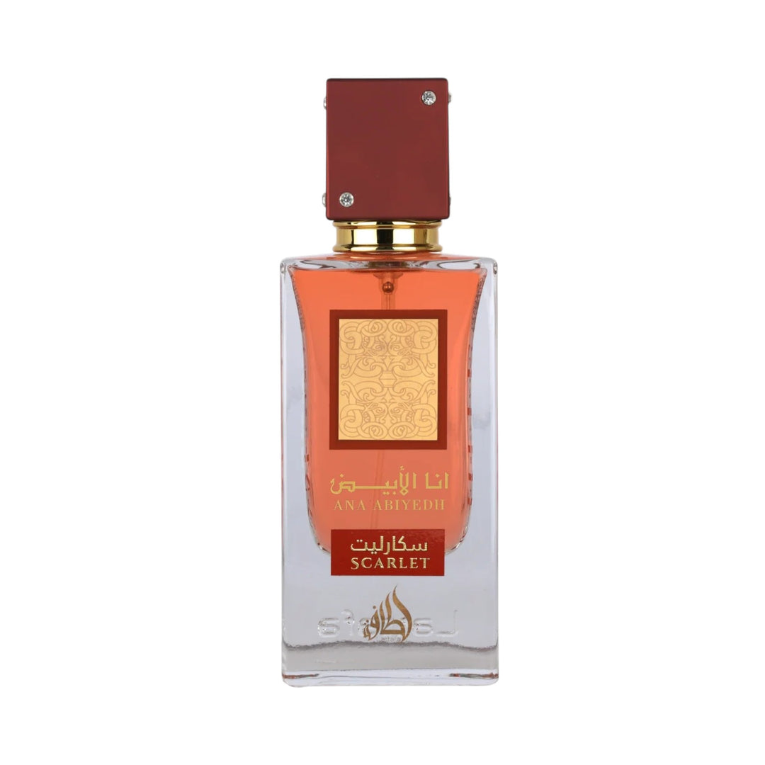 Ana Abiyedh Scarlet 60ml EDP by Lattafa – Cherry Rose Vanilla Perfume