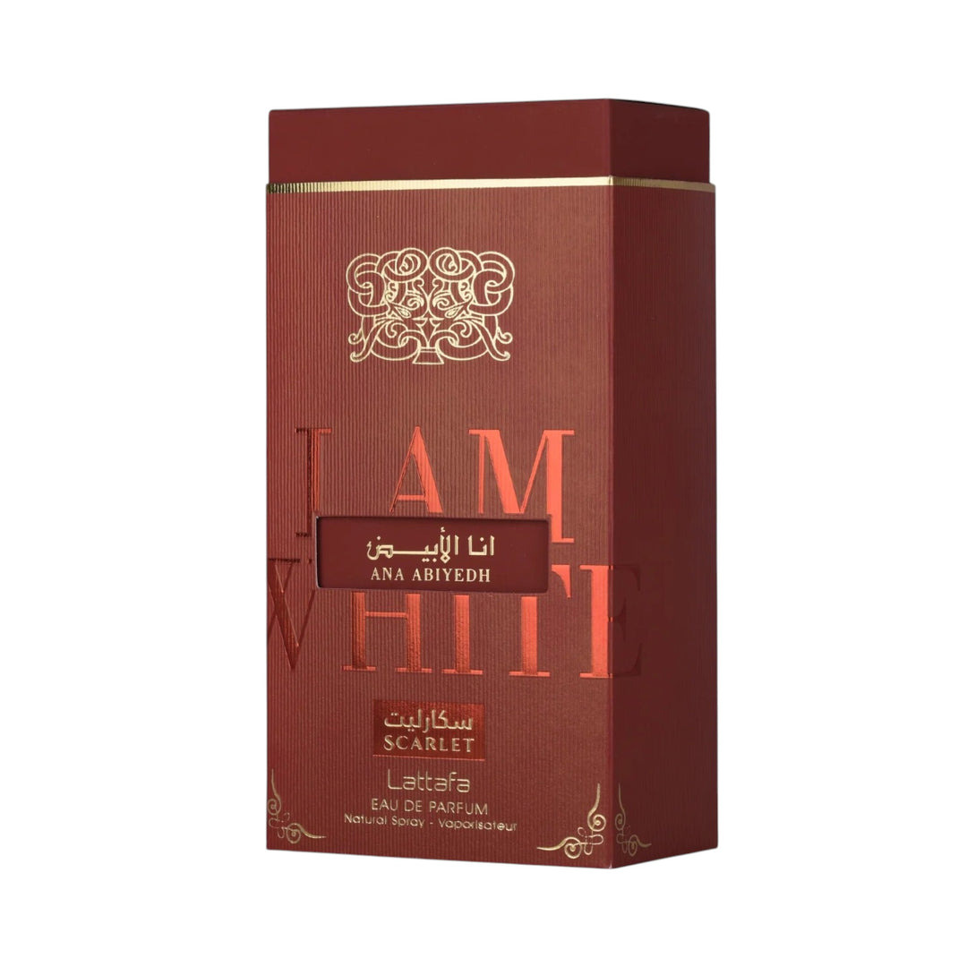 Ana Abiyedh Scarlet 60ml EDP by Lattafa – Cherry Rose Vanilla Perfume
