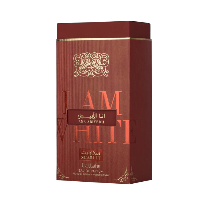 Ana Abiyedh Scarlet 60ml EDP by Lattafa – Cherry Rose Vanilla Perfume