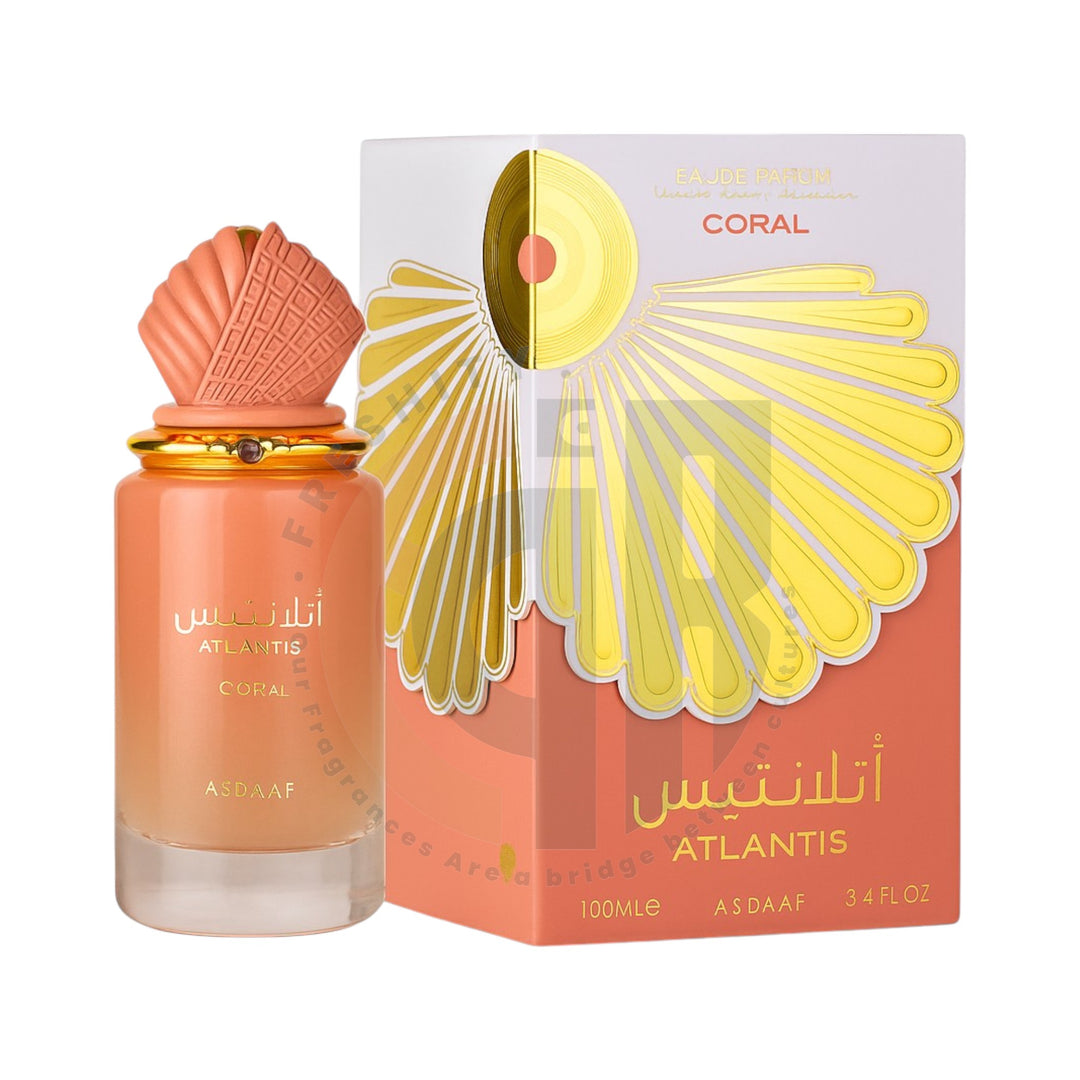 Atlantis Coral 100ml EDP by Asdaaf – Aquatic Citrus Fragrance