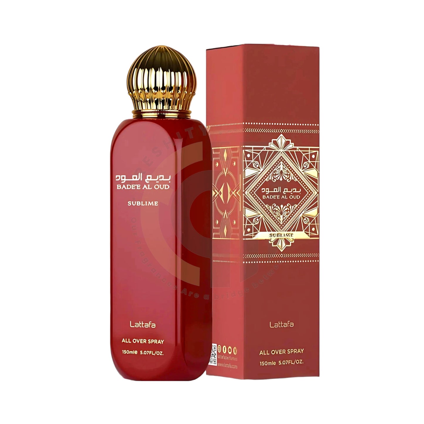 Badee Al Oud Sublime All Over Spray 150ml – Fruity Floral Body Mist