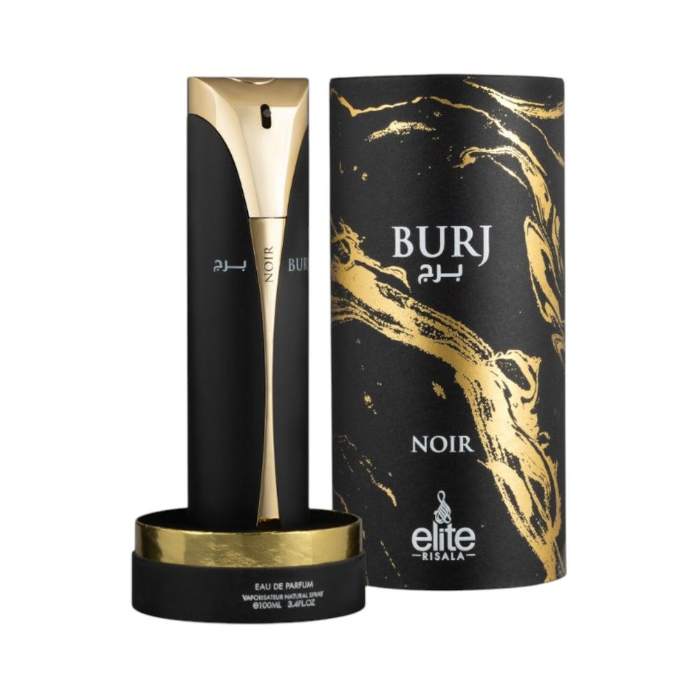 Burj Noir 100ml EDP – Elegant Citrus Amber Perfume for Men