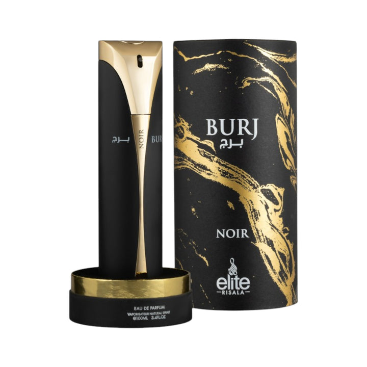 Burj Noir 100ml EDP – Elegant Citrus Amber Perfume for Men