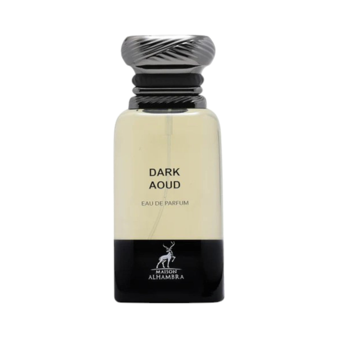 Dark Aoud 80ml EDP by Maison Alhambra – Bold Oud and Wood Fragrance