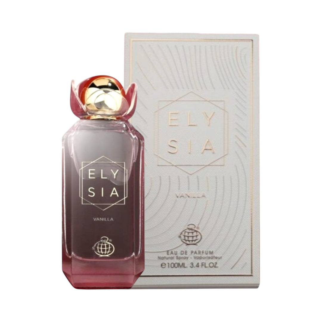 Elysia Vanilla 100ml EDP by Fragrance World – Sweet Vanilla Tonka Perfume