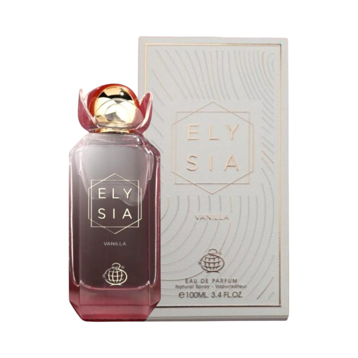 Elysia Vanilla 100ml EDP by Fragrance World – Sweet Vanilla Tonka Perfume