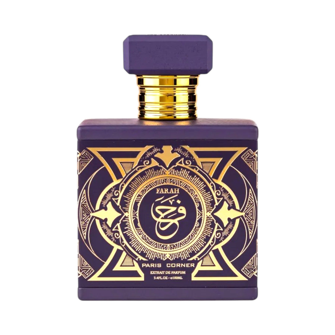 Farah 100ml Extrait de Parfum by Paris Corner – Warm and Spicy Scent
