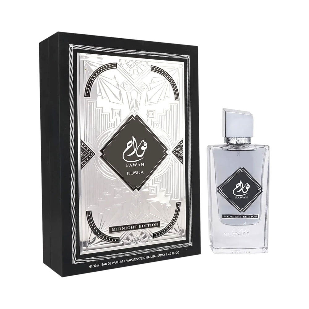 Fawah Midnight 80ml EDP by Nusuk – Amber and Vanilla Perfume
