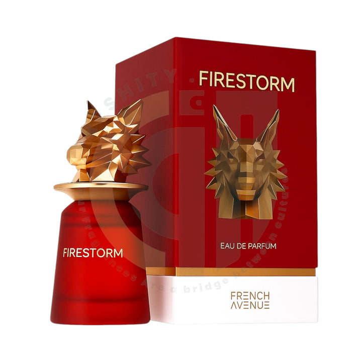 Firestorm 100ml EDP by French Avenue – Cardamom Apple Amber Perfume
