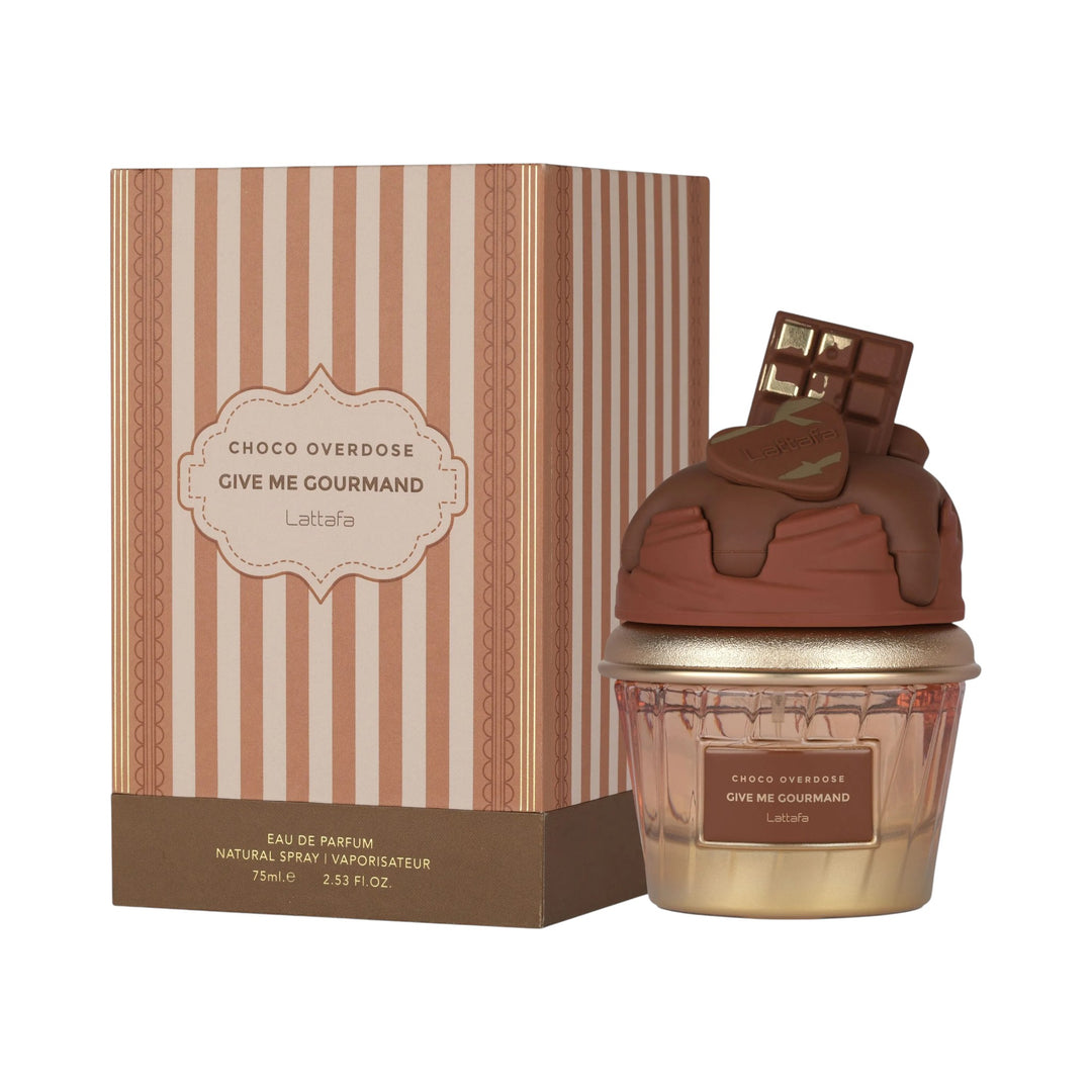 Choco Overdose 75ml EDP by Lattafa – Chocolate Vanilla Perfume
