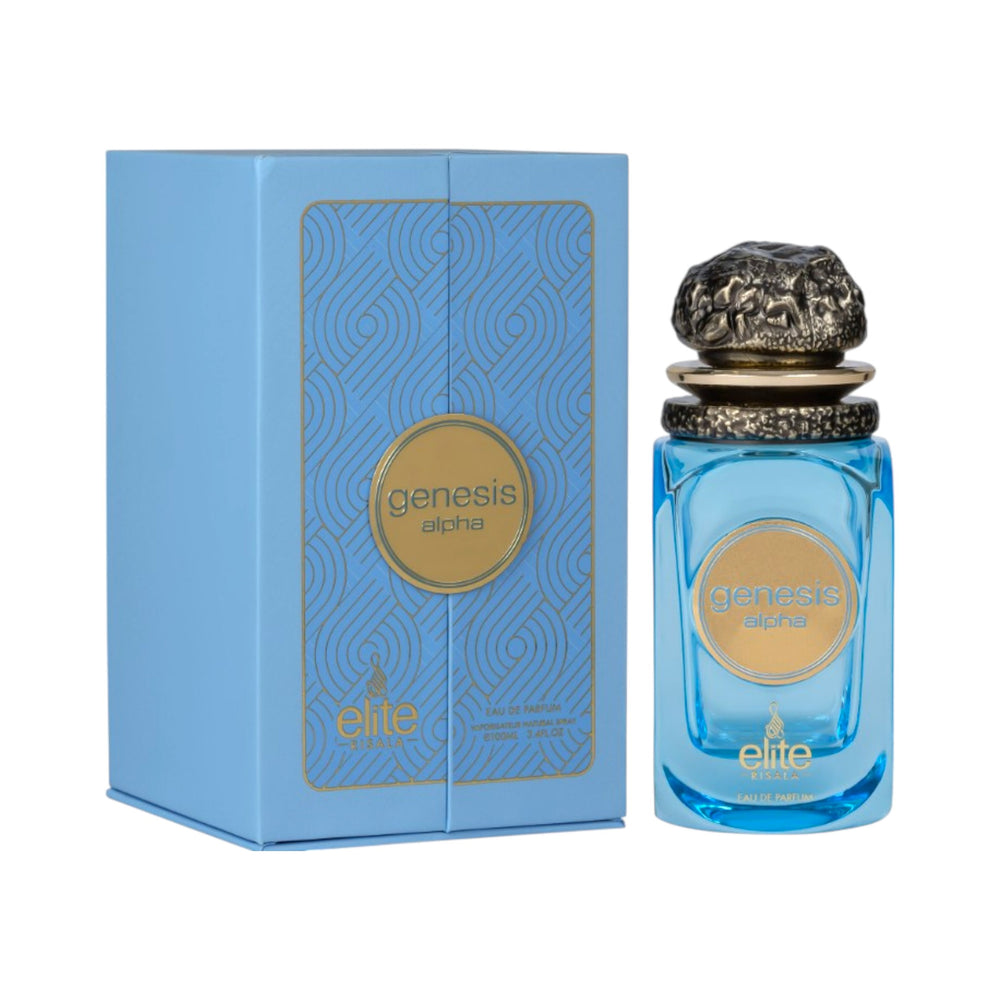 Genesis Alpha 100ml EDP – Tobacco Leather Perfume by Risala Elite