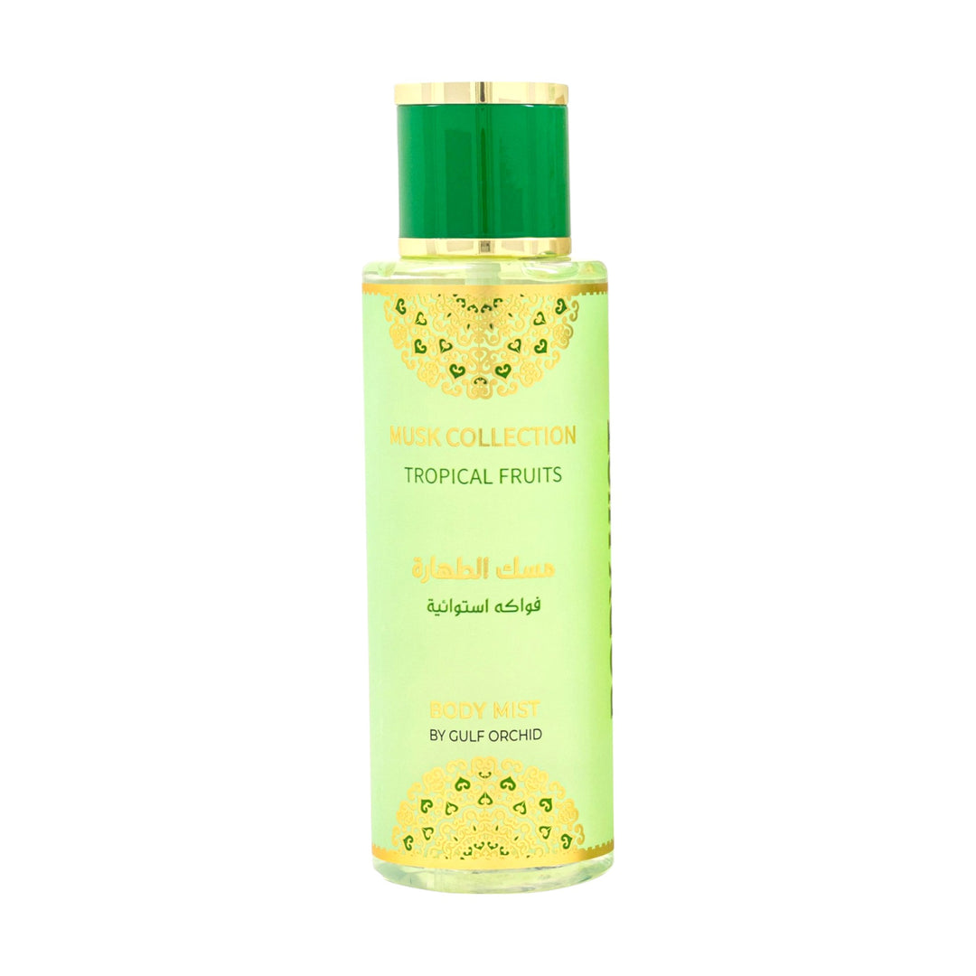 Musk Tahara Tropical Fruits Body Mist 250ml by Gulf Orchid – Elegant Packaging