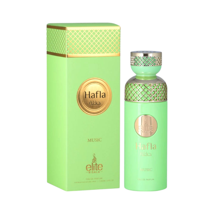 Hafla Music 200ml EDP – Smoky Rose and Amber Perfume by Risala Elite
