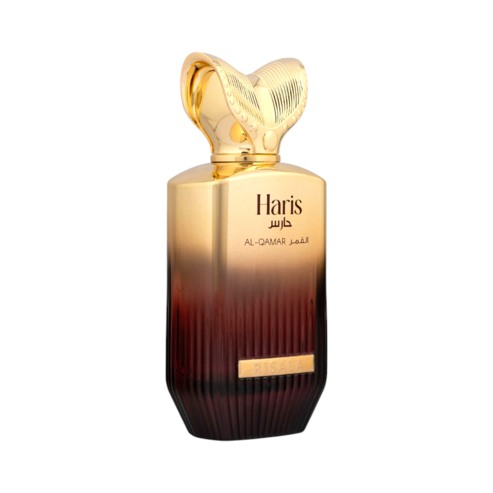 Haris Al-Qamar 100ml EDP by Risala Elite – Spicy Oud Gourmand Perfume