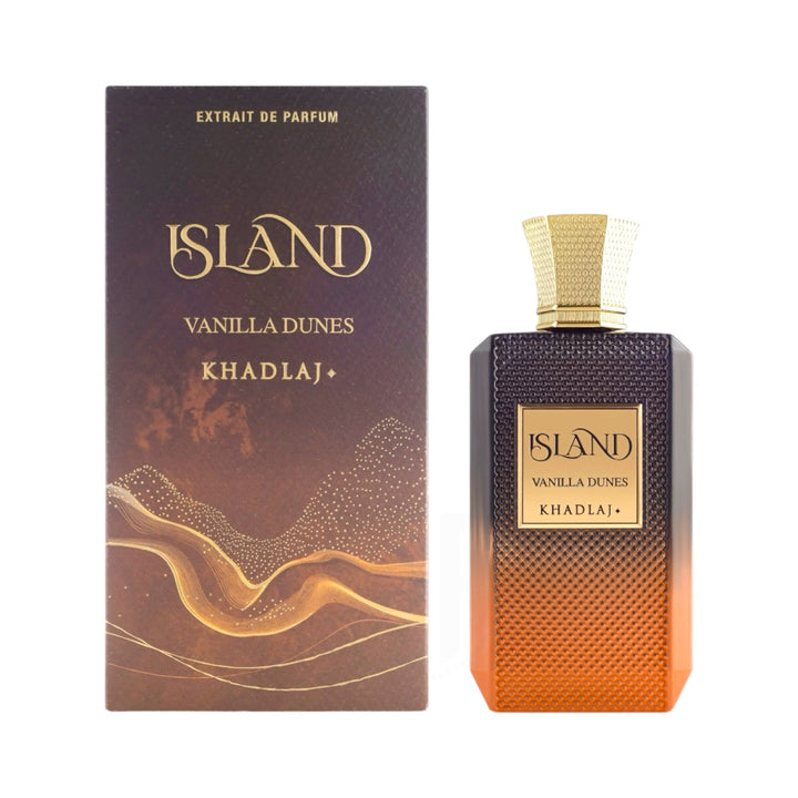 Island Vanilla Dunes 100ml Extrait De Parfum by Khadlaj – Warm Sweet Perfume