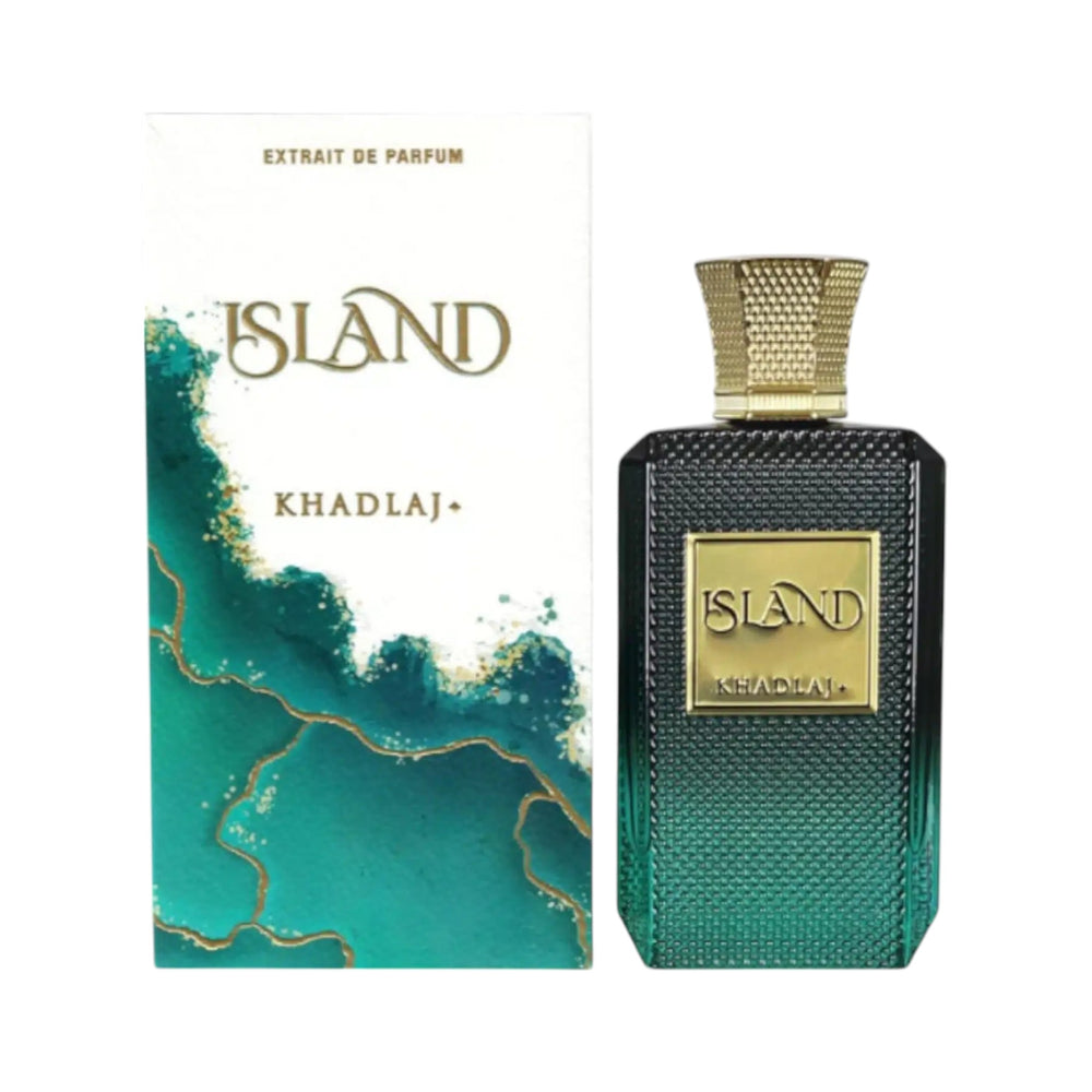 Khadlaj Island 100ml Extrait de Parfum – Tropical Coconut & Amber Scent
