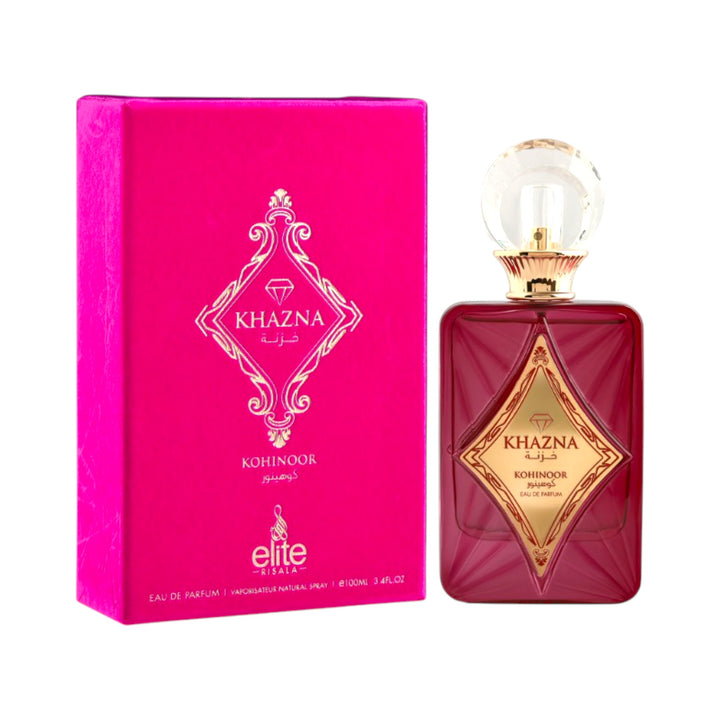 Khazna Kohinoor 100ml EDP – Rose and Vanilla Perfume by Risala