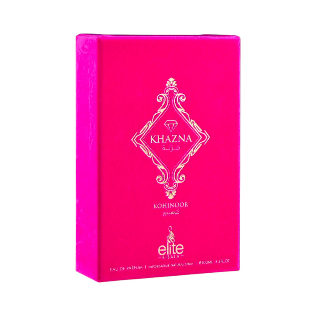 Khazna Kohinoor 100ml EDP – Rose and Vanilla Perfume by Risala