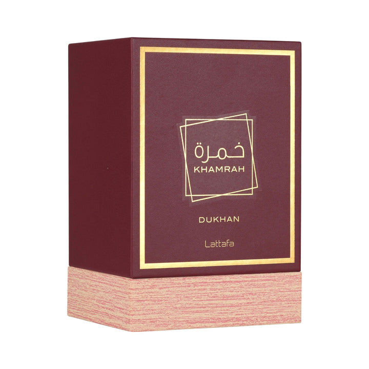 Khamrah Dukhan 100ml EDP by Lattafa – Spicy Smoky Perfume Bottle