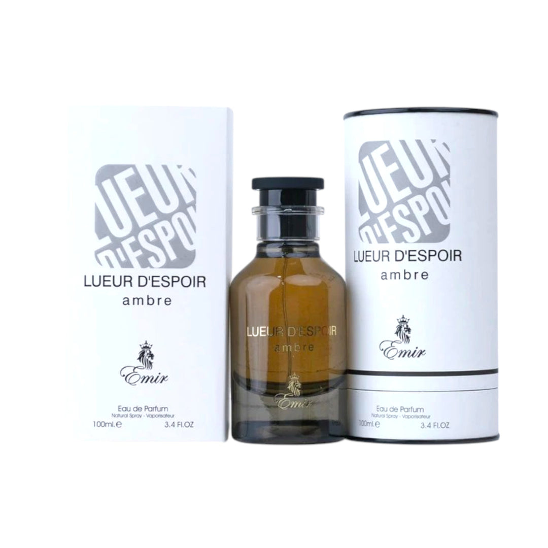 Lueur D’Espoir Ambre 100ml EDP by Emir – Oud and Amber Perfume