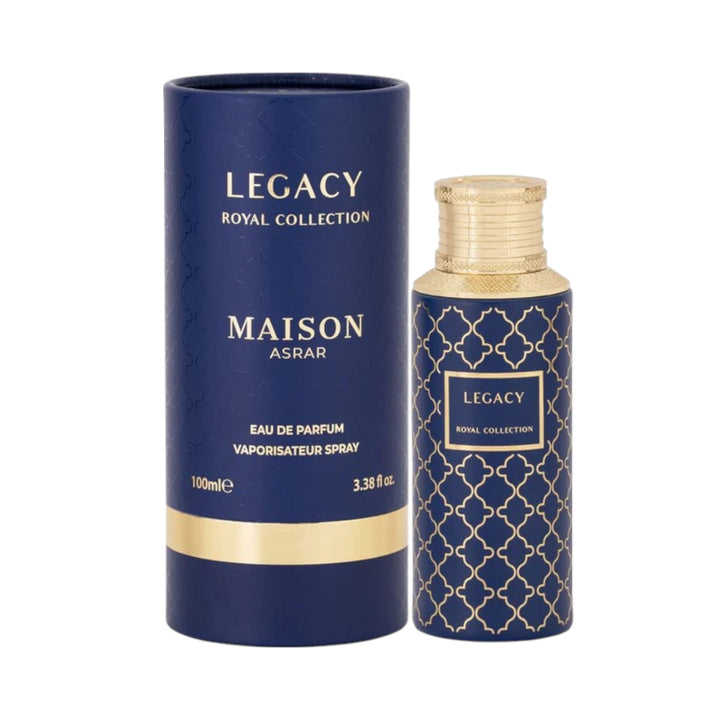 Legacy 100ml Eau De Parfum by Maison Asrar – Citrus Ambery Perfume