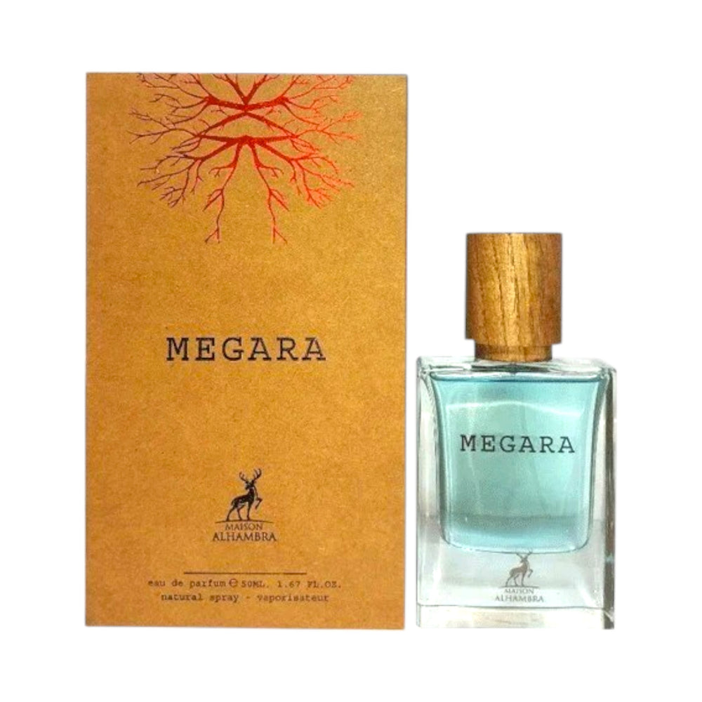 Megara 50ml EDP by Maison Alhambra – Aquatic Citrus Perfume Bottle