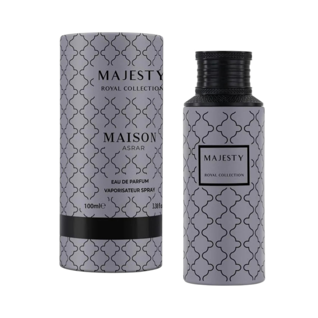 Majesty 100ml EDP by Maison Asrar – Regal Citrus Floral Perfume