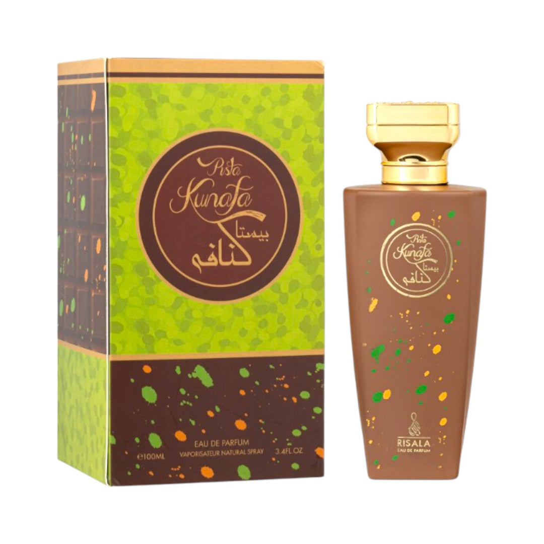 Pista Kunafa 100ml EDP – Pistachio and Caramel Dessert Perfume by Risala