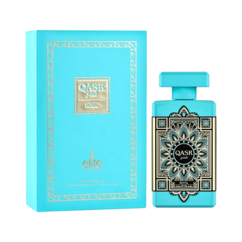 Qasr Royal 100ml EDP by Risala Elite – Fresh Woody Citrus Perfume