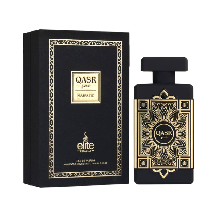 Qasr Majestic 100ml EDP – Bold Oud and Spice Perfume by Risala Elite
