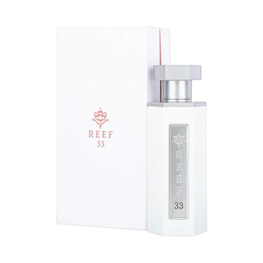 REEF 33 White 100ml EDP by Reef – Fruity Saffron Oud Perfume