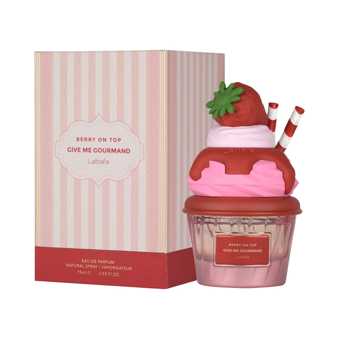 Berry On Top 75ml EDP by Lattafa – Sweet Strawberry Perfume