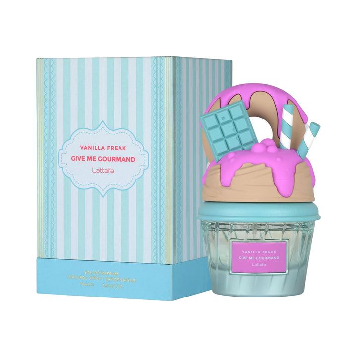 Vanilla Freak 75ml EDP by Lattafa – Sweet Cupcake Perfume