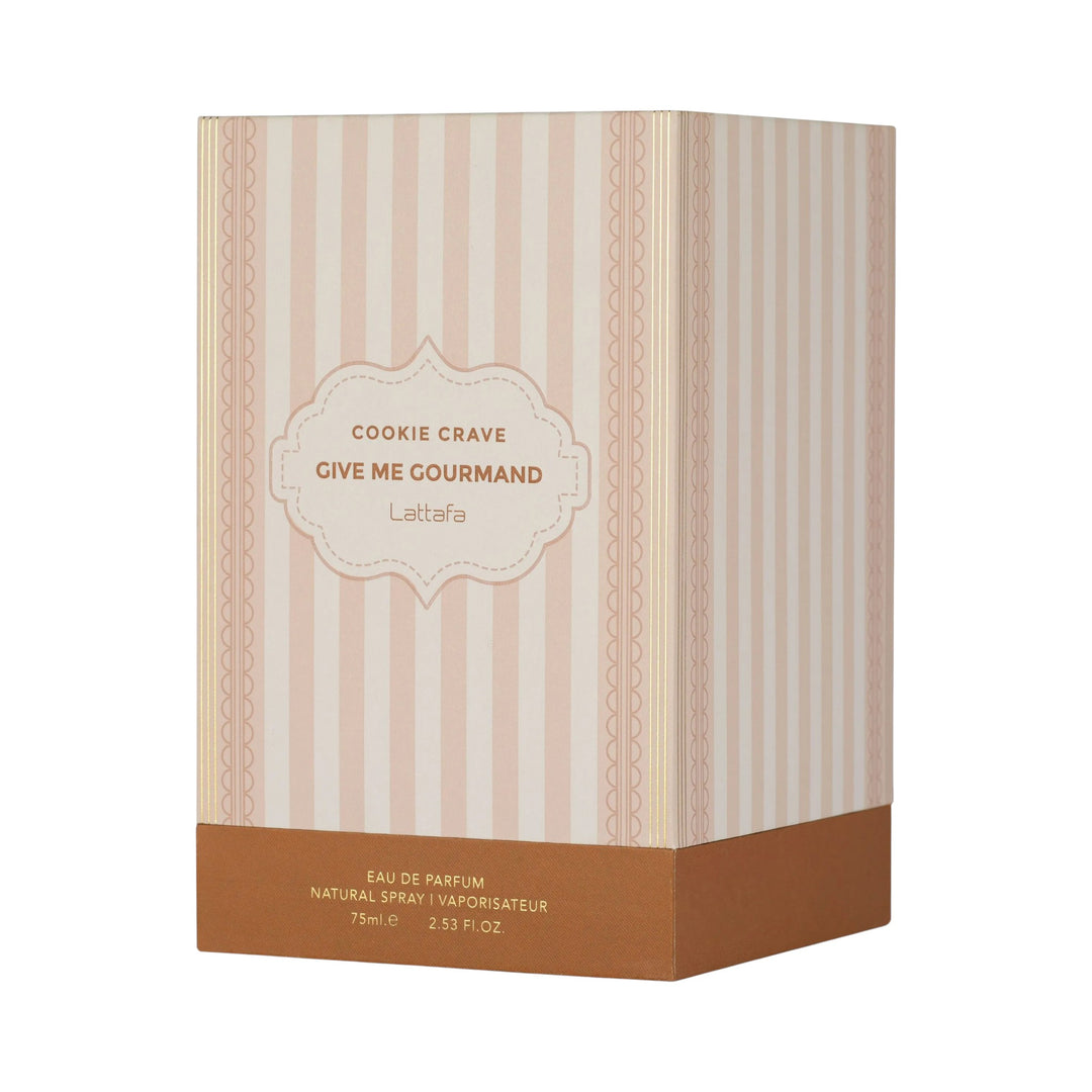 Cookie Crave 75ml EDP by Lattafa – Sweet Vanilla Cookie Perfume