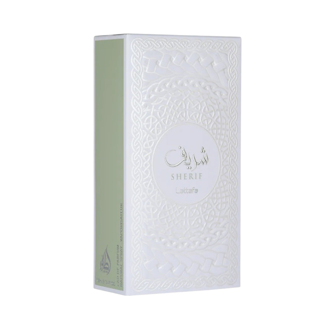 Sherif 100ml EDP by Lattafa – Apple Cedarwood Amber Perfume