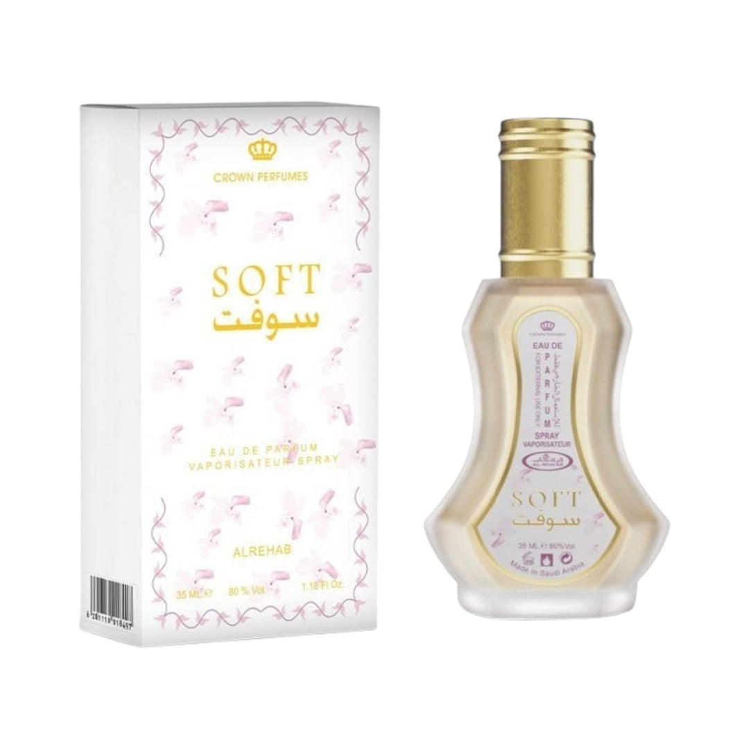Soft 35ml EDP by Al Rehab – Sweet Floral Perfume