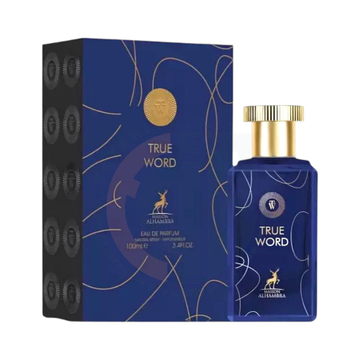 True Word 100ml EDP by Maison Alhambra – Spicy Fruity Perfume
