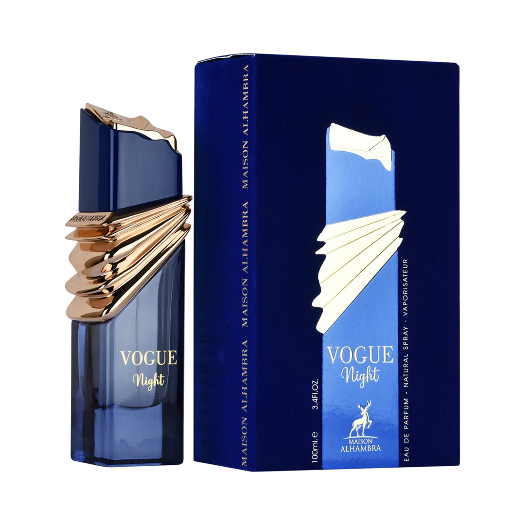 Vogue Night 100ml EDP by Maison Alhambra – Amber Vanilla Perfume