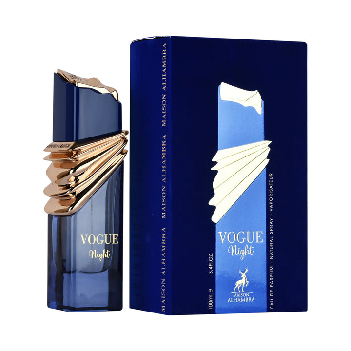 Vogue Night 100ml EDP by Maison Alhambra – Amber Vanilla Perfume