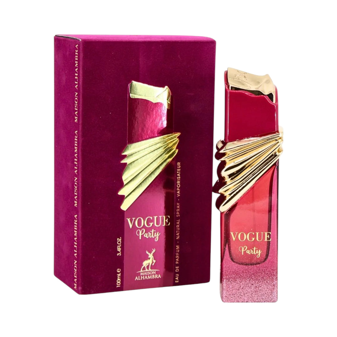 Vouge Party 100ml EDP by Maison Alhambra – Fruity Floral Perfume