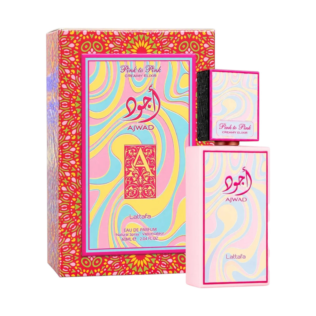 Ajwad Pink to Pink Creamy Elixir 60ml by Lattafa