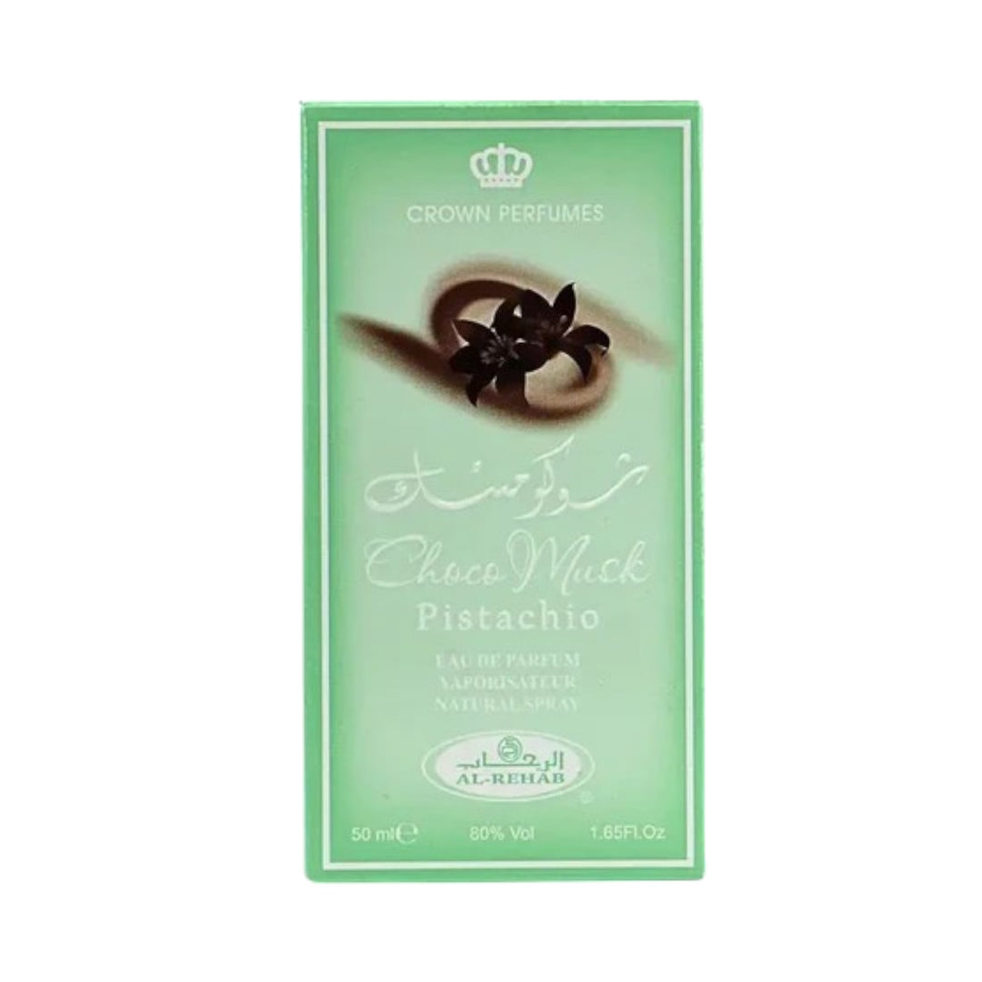 Choco Musk Pistachio 50ml EDP by Al Rehab – Pistachio Vanilla Perfume