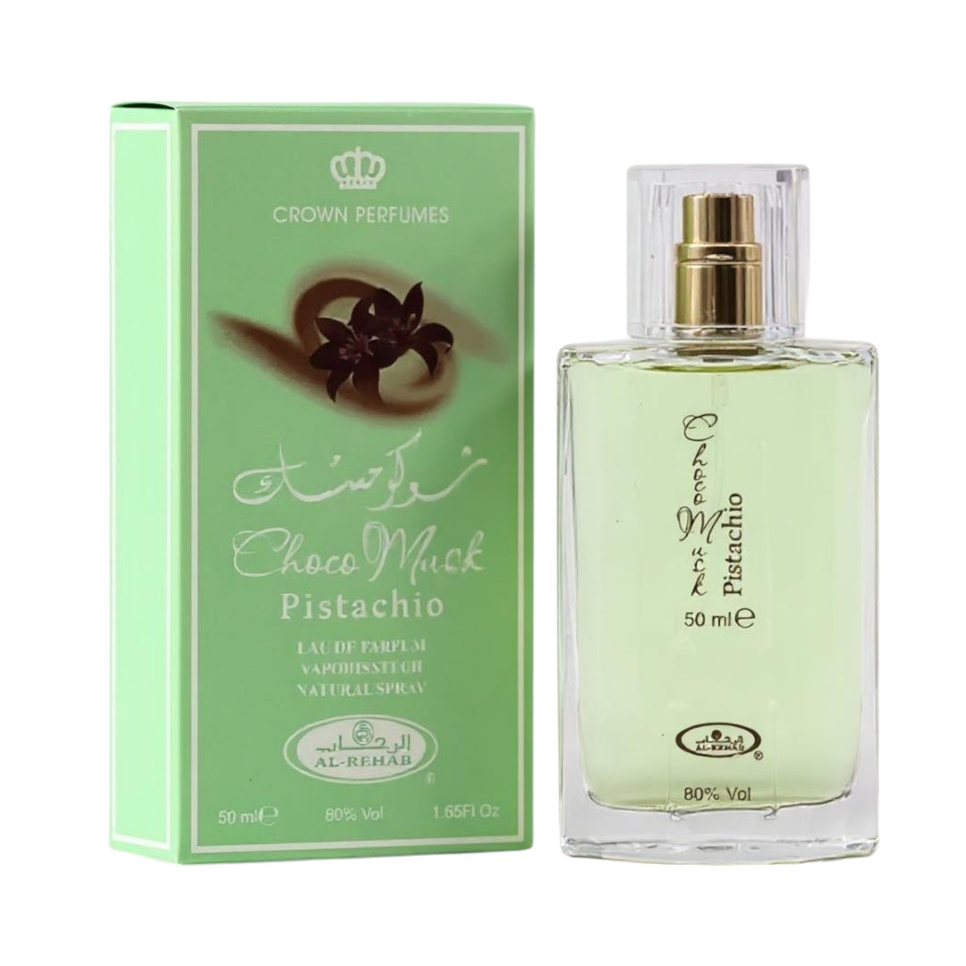 Choco Musk Pistachio 50ml EDP by Al Rehab – Pistachio Vanilla Perfume