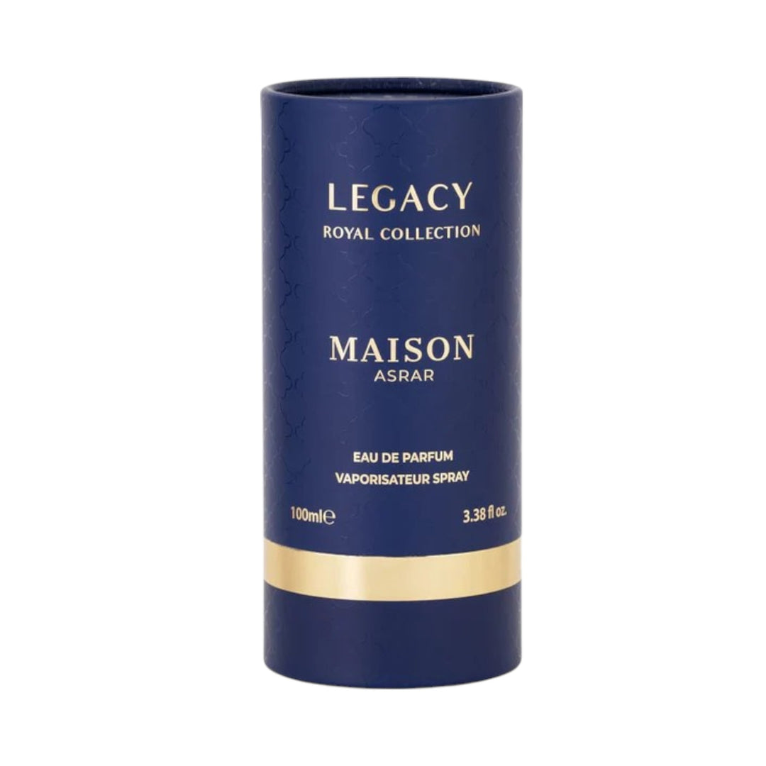 Legacy 100ml Eau De Parfum by Maison Asrar – Citrus Ambery Perfume