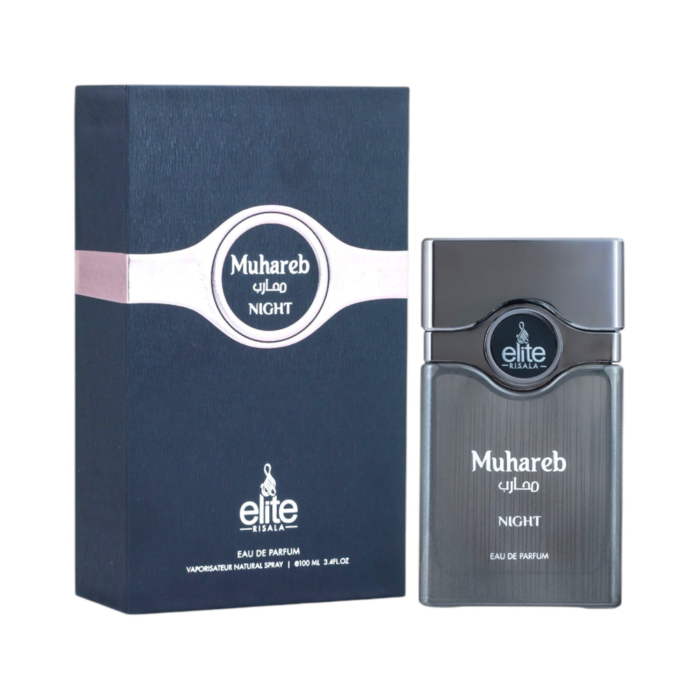 Muhareb Night 100ml EDP – Elegant Citrus and Amber Perfume
