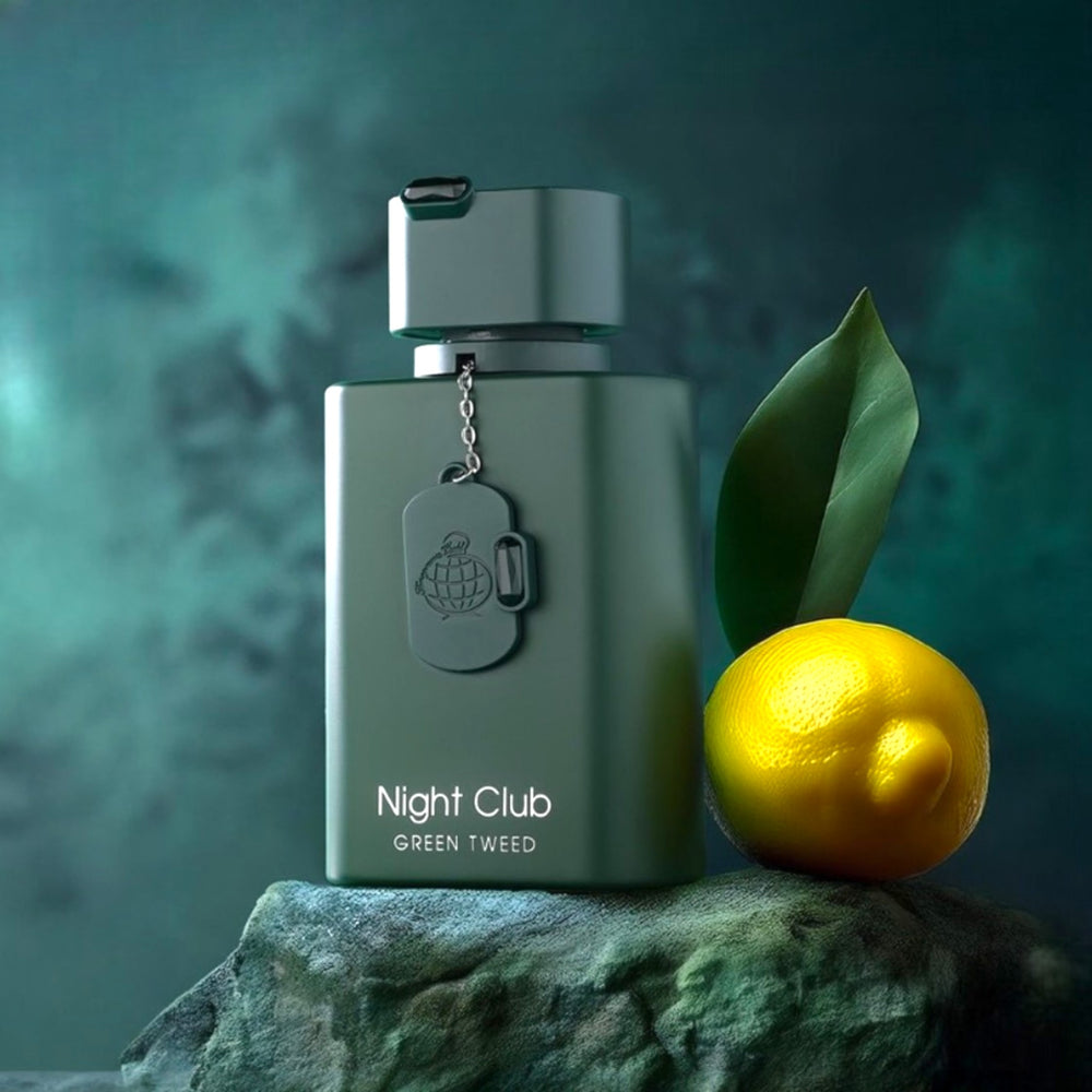 Night Club Green Tweed 100ml EDP – Fresh Green Woody Perfume