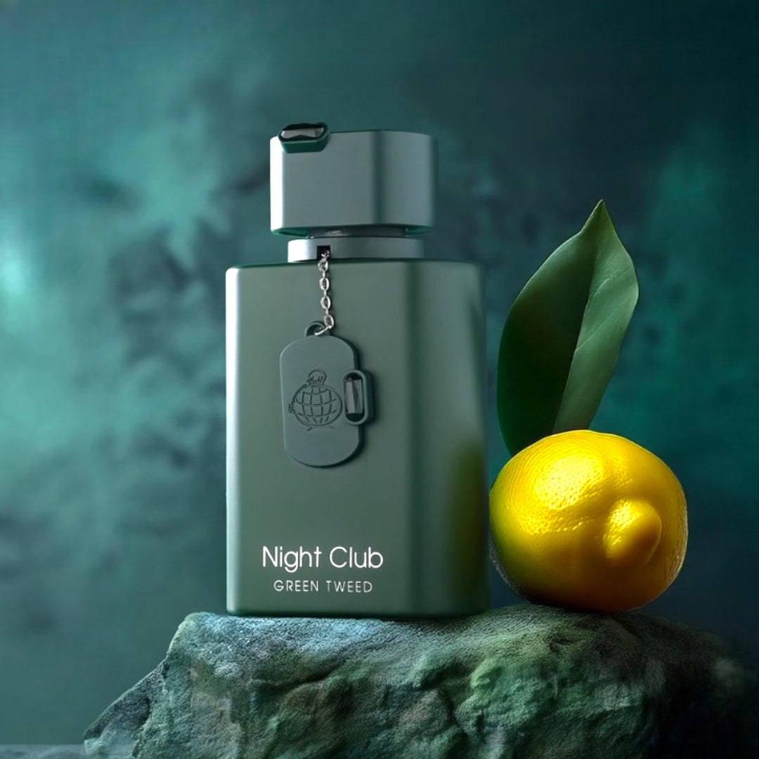 Night Club Green Tweed 100ml EDP – Fresh Green Woody Perfume