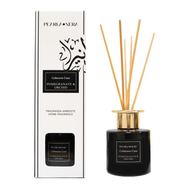 Pomegranate & Orchid Reed Diffuser 100ml by Pearla Nera