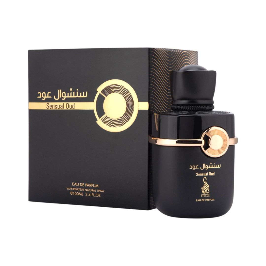 Sensual Oud 100ml EDP – Saffron Rose Oud Perfume by Risala